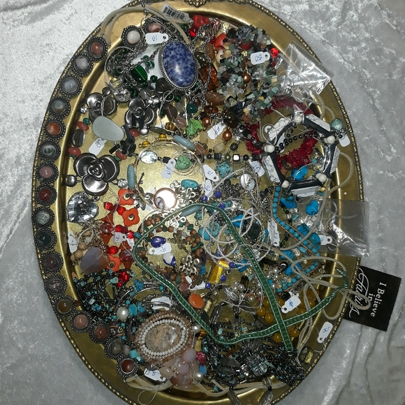 SOLD!!Semi precious stone jewelry lot - Picture 3 of 12